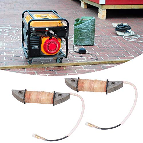 Generator Charging Coil,2PCS 24V Charging Coil Fit for 168F 170F 188F 190F GX160 GX390 Gasoline Generator Parts Portable Power