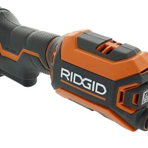 Ridgid R28602 JobMax 4 Amp Corded Multi Tool with Replaceable Heads (Sander Head, Sanding Pads, Crescent Saw and 1 1/8“ Wood Cutting Blade Included) (RENEWED)