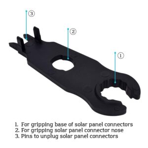 Renogy 100 Watt 12 Volt Extremely Flexible Monocrystalline Solar Panel & Solar Panel Connector Assembly Tool