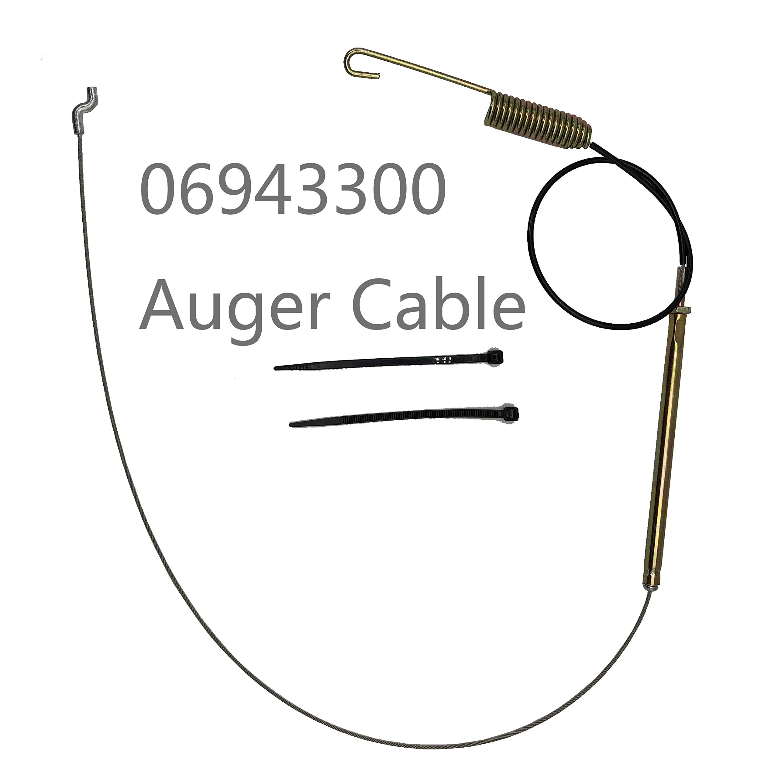 ZHNsaty Single Stage Snow blowers Cable 06943300 for Ariens Single Stage SNO-Thro Auger Cable