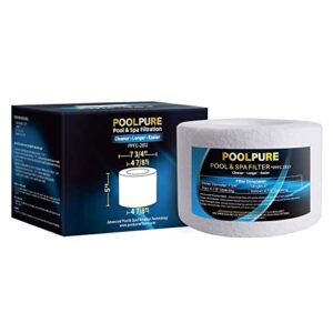 poolpure fc-2812 spa filter replaces sundance 6540-502, series 850 780, filbur fc-2812, psd25-6, darlly pp2002, hot tub filter cartridge 1pack