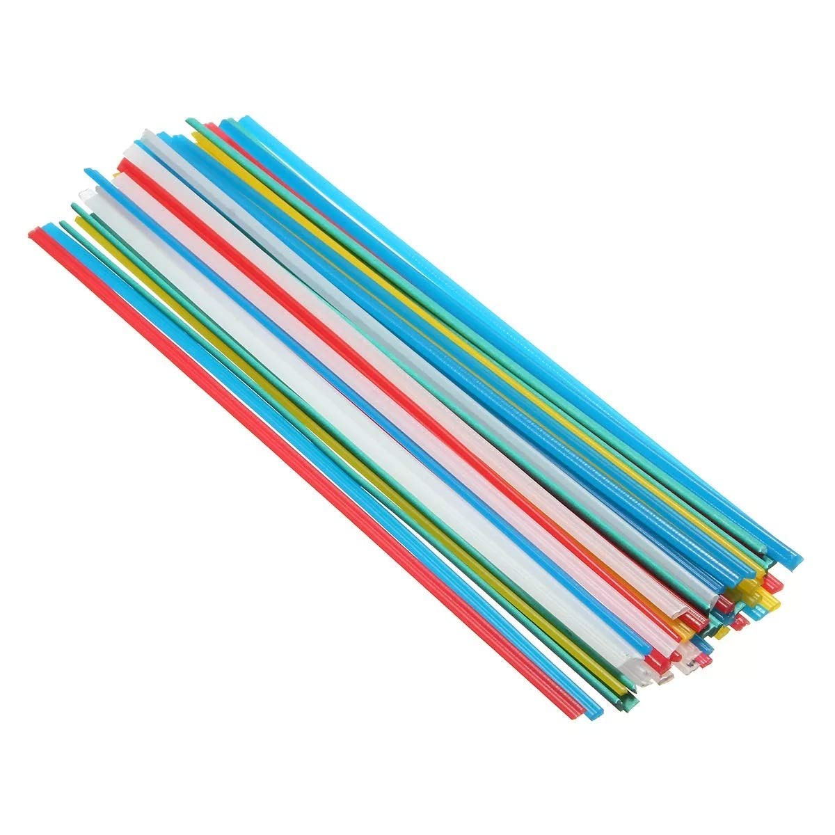 YYONGAO 50pcs 25cm PP PVC Plastic Welding Rods Welder Sticks Blue ellow White Red Green Welding Welding Tool