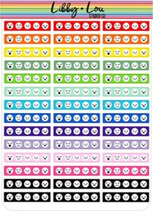 mood tracker planner sticker | libby and lou sticker co