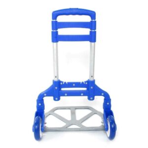 170lbs cart folding dolly push truck hand collapsible trolley luggage aluminium