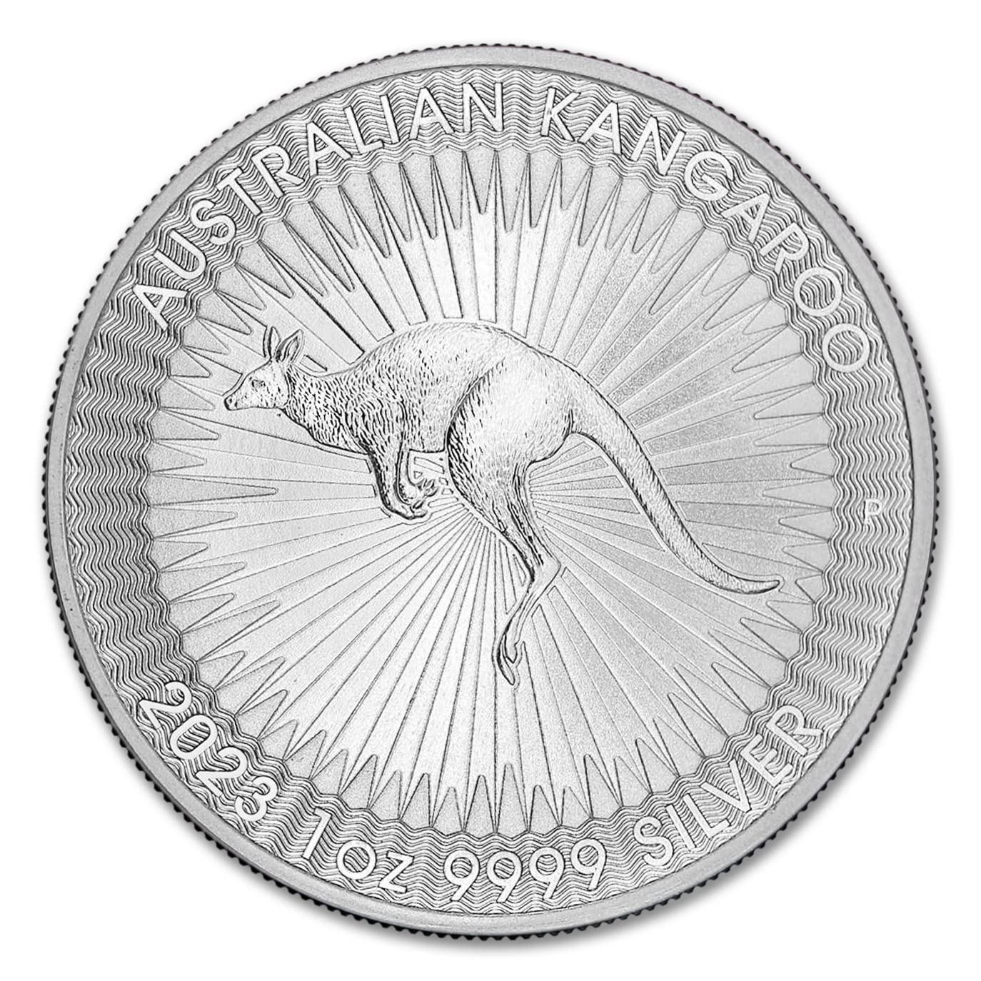 2023 P 1 oz Australian Kangaroo Silver Bullion Coin Brilliant Uncirculated with Certificate of Authenticity $1 Seller BU
