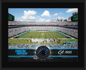 carolina panthers 10.5" x 13" sublimated team plaque - nfl team plaques and collages