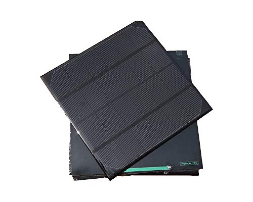 XINI INDUSTRIAL 5pcs 4.5w 6v 700ma 165x165mm Mini Monocrystalline Silicon Solar Panel Module DIY Polysilicon Solar Epoxy Cell Charger