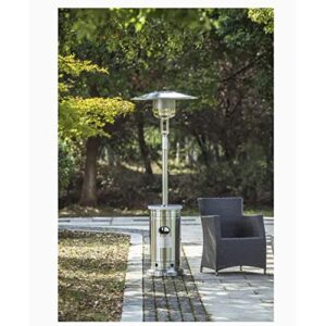 Garden Treasures 48000-BTU Stainless Steel Floorstanding Liquid Propane Patio Heater