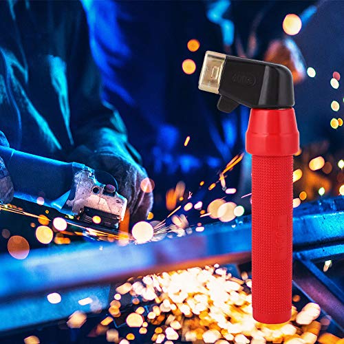 125 Welding Electrode Holder, 400 AMP American Style Copper Electrode Clamp Jaw Holding Plier, for Welding Machine