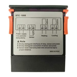 110V Universal STC-1000 Digital Temperature Controller Thermostat w/Sensor AC