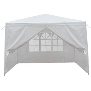 canopy party tent sidewall with windows white 10'x10' carport garage car shelter