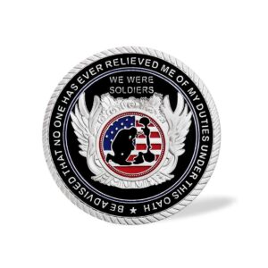 United States Military Veteran Challenge Coin Army Soldiers' Oath Commemorative Coins