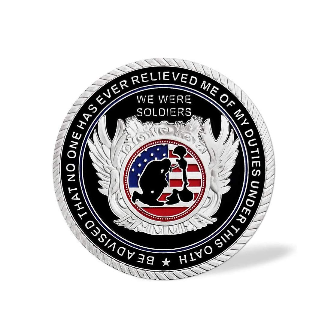 United States Military Veteran Challenge Coin Army Soldiers' Oath Commemorative Coins