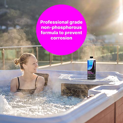 Spa Metal Control - Advanced Spa Metal and Stain Control & Spa Metal Prevent. Maximize Your Hot Tub Metal and Stain Control and Keep The Spa Metal Out of Your Hot Tub - MAV AquaDoc 16oz