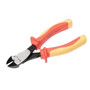 amazon basics 1000 volt vde insulated high leverage diagonal cutters, 7-inch