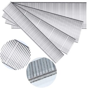 2000 Pieces 18Ga Brad Nails Galvanized Finish Nail Galvanized Brad Nails 5/8 Inch-500, 3/4 Inch-500, 1 Inch-500, 1-1/4 Inch-500 with Storage Box for Repairing Molding Cabinetry Building Assembly