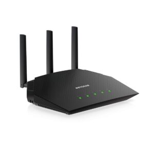 netgear 4-stream wifi 6 router (r6700ax) – ax1800 wireless speed (up to 1.8 gbps) | 1,500 sq. ft. coverage (renewed)