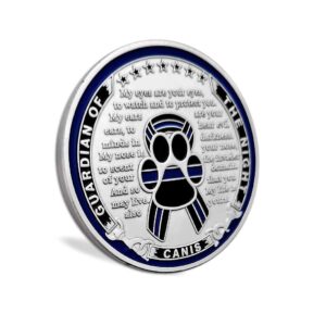 K9 Police Challenge Coin Law Enforcement Officer Canine Military Coins