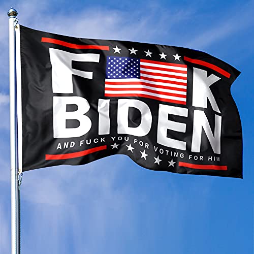 XIFAN Premium Funk Fuck Joe Biden FJB Flag 3x5 ft, Anti Biden Banner, Quality Polyester, Brass Grommets Indoor Outdoor Decoration