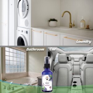 Patchouli Air Freshener - Room Spray - Odor Eliminator - Deodorizer - Car Air Freshener - Home Spray - Linen Spray - Fabric Refresher - Non-Toxic - Alcohol Free - Made in USA (4 Oz)