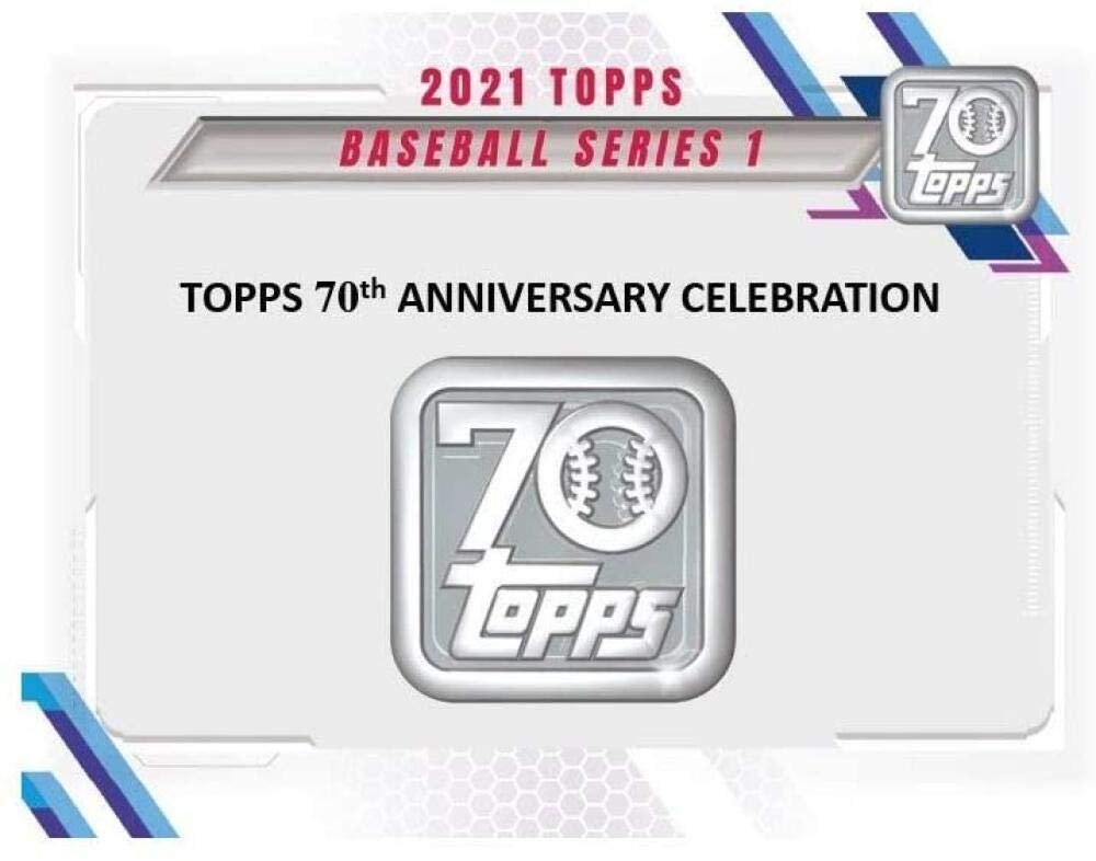 2021 Topps Series 1 Baseball Retail Display Box