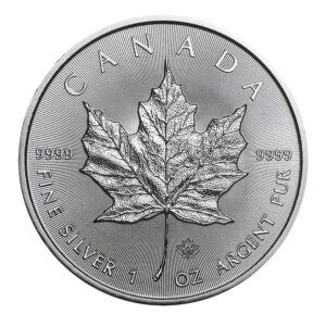 2021 Canadian Maple Leaf $5 Brilliant Uncirculated