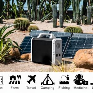 BLUETTI Solar Generator AC200P with 3 SP200 Solar Panels Included, 2000Wh Portable Power Station w/ 6 2000W AC Outlets, LiFePO4 Battery Pack Solar Powered Generator for Home Use, Trip, Power Outage