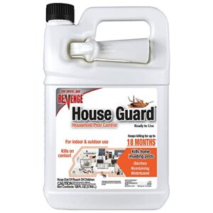 revenge house guard household pest control, 128 oz ready-to-use spray, long lasting protection for indoors and outdoors