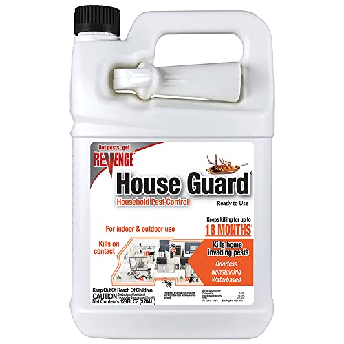 REVENGE House Guard Household Pest Control, 128 oz Ready-to-Use Spray, Long Lasting Protection for Indoors and Outdoors