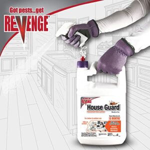 REVENGE House Guard Household Pest Control, 128 oz Ready-to-Use Spray, Long Lasting Protection for Indoors and Outdoors