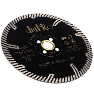 Diapro 6" Granite Blade Diamond Cutting Blade for Cutting and Grinding Granite Marble Porcelain Tile (6"-1pc)…