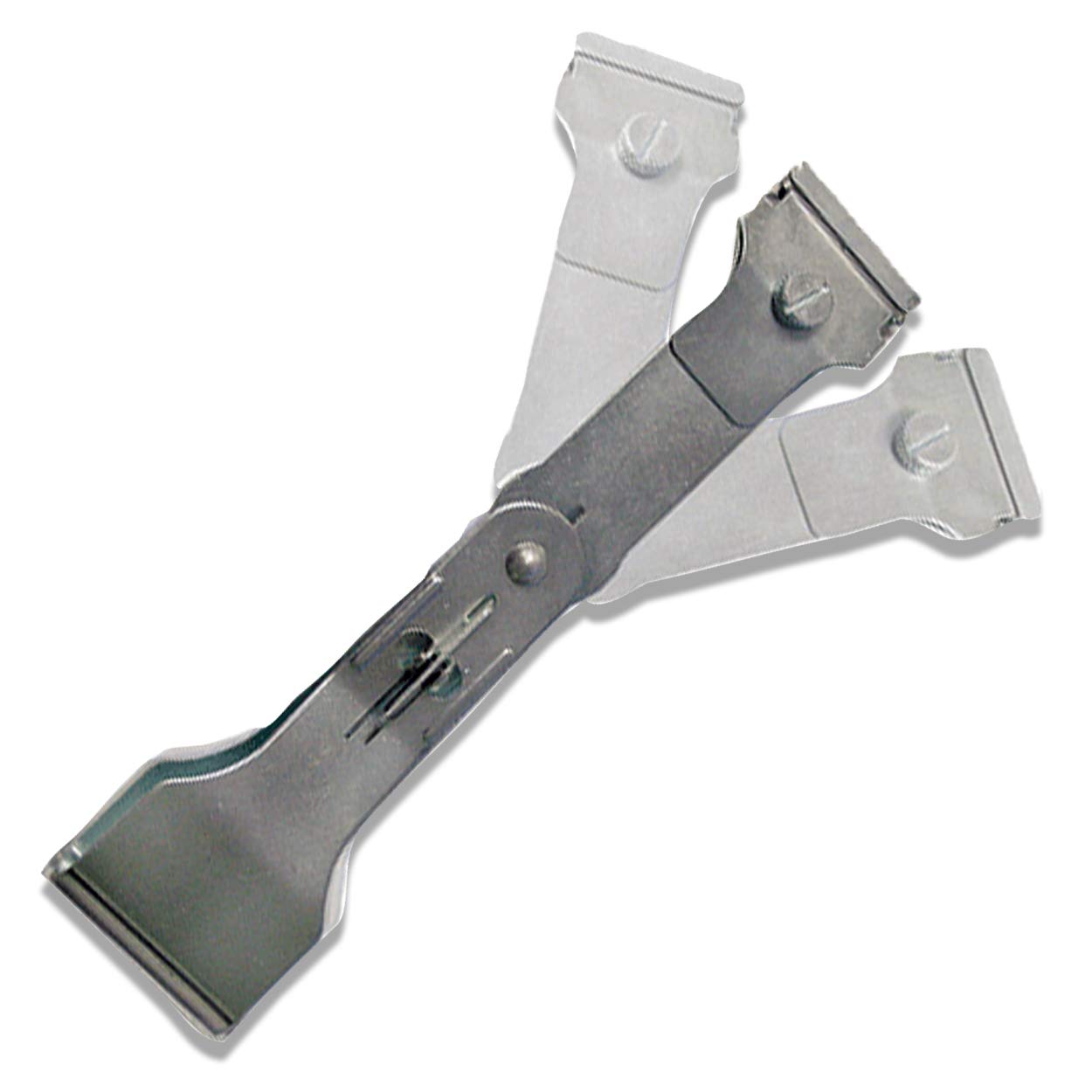 8" Metal Safety 3-Way Position Razor Blade Scraper Tool Sticker Adhesive Remover