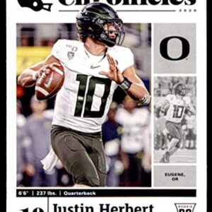 Football NFL 2020 Panini Chronicles Draft Picks Draft Picks #5 Justin Herbert