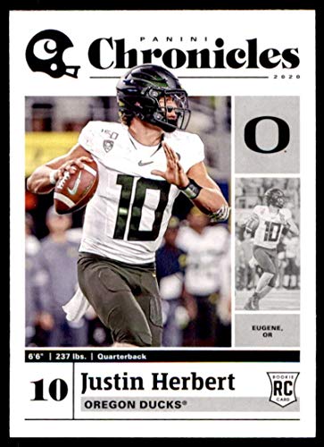 Football NFL 2020 Panini Chronicles Draft Picks Draft Picks #5 Justin Herbert