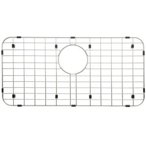 serene valley 25-1/4" x 12-1/2“ sink grid, rear drain with corner radius 1-1/2", nlw2513r