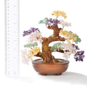 Multicolor Bonsai Tree Pair