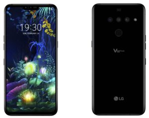 lg v50 thinq 5g 128gb lm-v450 5g smartphone (black, verizon locked)