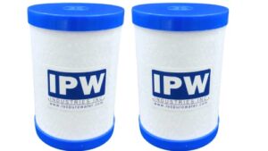 ipw industries inc. compatible replacement cb6 hydro guard carbon block water filter for mp system - 2 pack