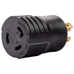 westinghouse outdoor power equipment 30116a generator plug adapter, l14-30p to l5-30r