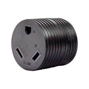 westinghouse outdoor power equipment 301154a generator plug adapter, 5-15p to tt-30r