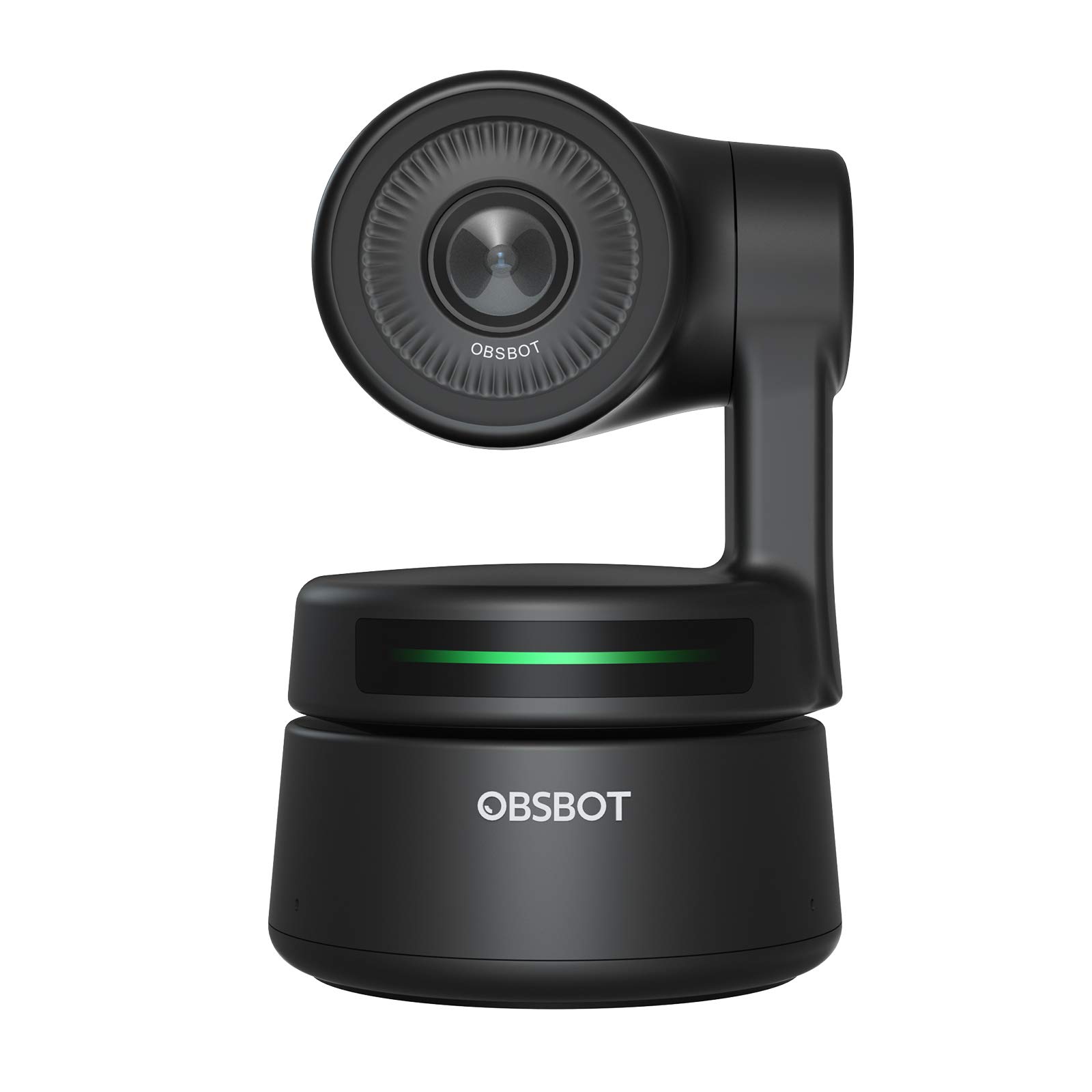 OBSBOT Tiny AI-Powered PTZ Webcam with AI Tracking Auto-Frame Gesture Control Audio Support Software Support Windows and MacOS for Video Chat Online Meeting Online Class Live Stremsing