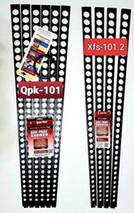 bundle of 2 items; quick-pitch kit qpk-101 + (4) quick pitch extra float sticks xfs-101.2, black