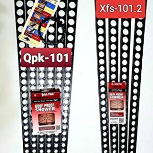 Bundle of 2 Items; Quick-Pitch Kit QPK-101 + (4) Quick Pitch Extra Float Sticks XFS-101.2, Black