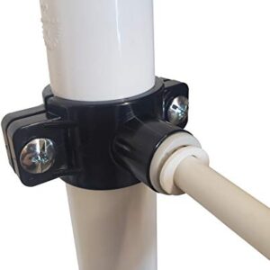 Metpure Water Drain Saddle Valve 3/8" for Under-Sink Reverse Osmosis System