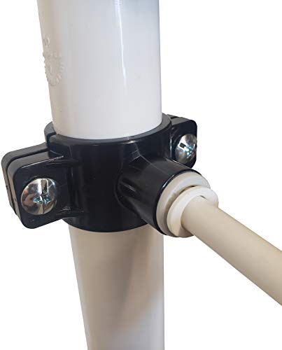 Metpure Water Drain Saddle Valve 3/8" for Under-Sink Reverse Osmosis System