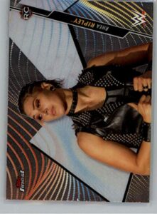 2020 finest wwe wrestling #90 rhea ripley nxt rookie official world wrestling entertainment trading card from the topps company