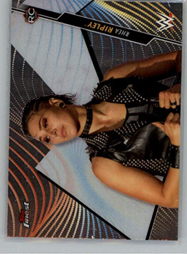 2020 Finest WWE Wrestling #90 Rhea Ripley NXT Rookie Official World Wrestling Entertainment Trading Card From The Topps Company