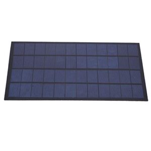 Solar Panel,12V 7W Polycrystalline Solar Panel,Easy Installation,High Conversion Rate Solar Panel for Solar Energy Experiments