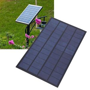 Solar Panel,12V 7W Polycrystalline Solar Panel,Easy Installation,High Conversion Rate Solar Panel for Solar Energy Experiments