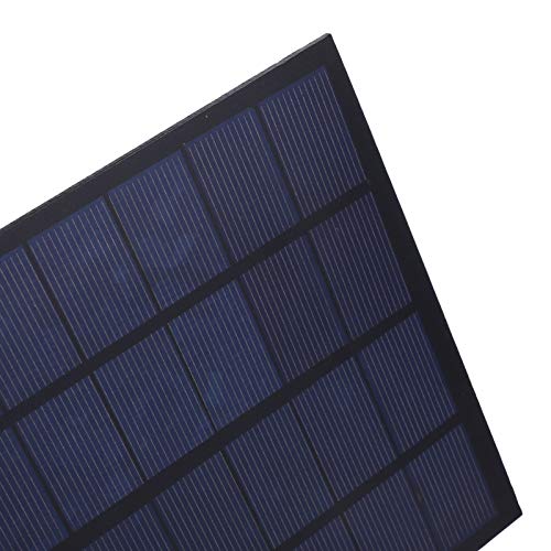 Solar Panel,12V 7W Polycrystalline Solar Panel,Easy Installation,High Conversion Rate Solar Panel for Solar Energy Experiments